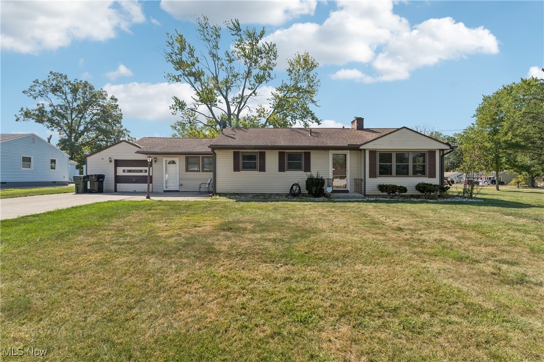 Charming 3-Bedroom Ranch on a Corner Lot in a Desirable Neighborhood! Enjoy the ease of first-floor living with no steps for effortless accessibility. This well-maintained 3-bedroom ranch offers comfort, convenience, and updates throughout. Situated on a spacious corner lot, this home features a bright sunroom perfect for morning coffee or relaxing evenings and a cozy gas fireplace for those chilly nights. Major updates include windows, doors, and roof replaced in 2013, a hot water tank installed in 2020, and a furnace that has been regularly serviced annually for peace of mind. Ideally located near shopping, dining, and highways, this home is move-in ready and waiting for you to make it your own! Schedule your tour today.