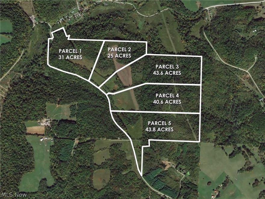 Auction ending 9/2 at 6pm. A fantastic offering of a premier well managed hunting property with over 4,000’ of road frontage and offered in 5 parcels ranging in size from 25 to 43+ acres. The parcels all have feeders and many offer watering holes, mineral sites, food plots along with hilltop building sites if desired. The land has been managed for trophy style whitetail since 2014 with the owner consistently shooting 150-180 class bucks. This farm is approximately ¾ wooded with the balance being open with food plots. Also, the land has been select cut for timber to enhance cover for wildlife but still offers a good timber selection throughout the acreage. These types of turnkey opportunities do not come along often offering this much to the new owner. Join us for the preview or walk this land at your convenience and your own risk. See for yourself the grandeur of what we have to sell here!  Terms: 10% Buyers Premium. 10% nonrefundable down payment day of sale with the balance due at cl