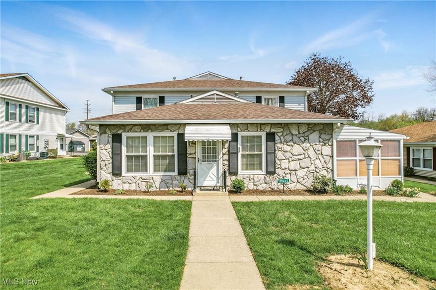 Welcome to this sought after condominium located in Salem, Oh. Spacious, easy, one-floor living with no steps. Home offers 2 large bedrooms, updated bathroom, spacious living room and dining area, a nice size galley kitchen with all appliances to stay, plus a stackable washer and dryer in the hallway for your convenience. You'll enjoy the  10 x 14 screened in porch with storm windows.  Shared garage with extra storage space. This condo is located in an association with access to community clubhouse and inground pool. This low maintenance, move in condo is ready and waiting for its new owner!