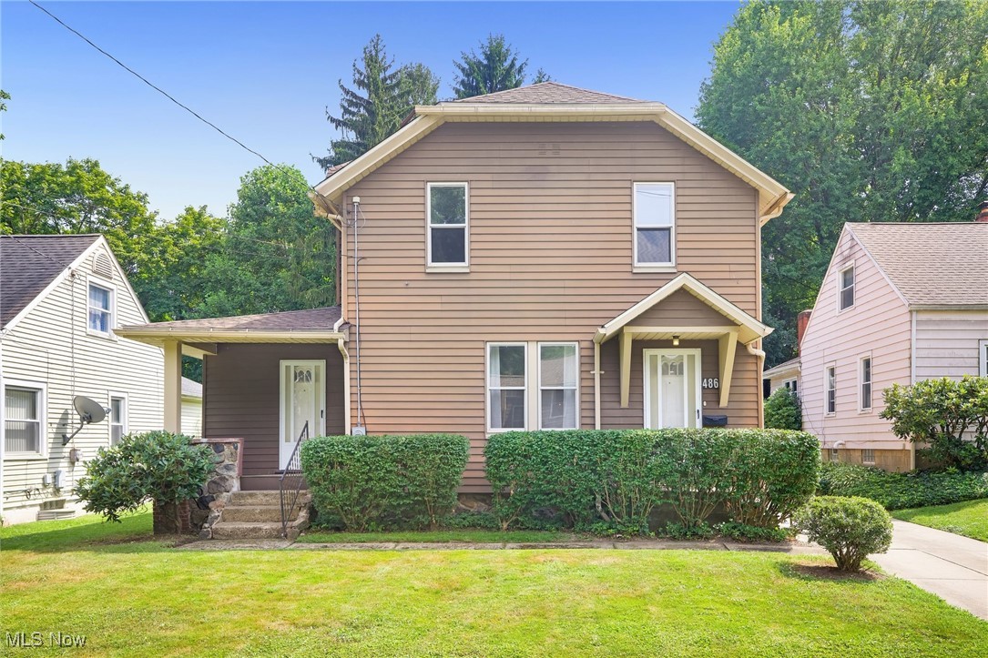 This updated 3 bedroom colonial boasts over 1,500 Square feet and is located close to schools, shopping and
restaurants! Main floor features a large living room, family room and dining room! Built-in bench provides extra
seating and storage. The fully applianced kitchen boasts solid wood cabinets, new faucet, backsplash and center island
for prep. Second floor boasts 3 sizable bedrooms with new carpet. Second floor bathroom has been completely
remodeled with a crisp and clean design! New vanity with stone top, linen cabinet, flooring, shower surround, toilet
and all new fixtures make this space feel so luxurious!! A full basement and enclosed mudroom complete this
impressive interior. Exterior features include a large deck, detached garage w/electric, storage shed and private
backyard w/mature landscape. Notable improvements include a Newer Roof, Replaced HVAC in 2025( A/C and
Furnace), New carpet and fresh paint throughout, updated electric including panel, completely updated bathroom
(2025), garage door w/electric pull and openers, new man door! Do not miss your chance to tour this move in ready
home!