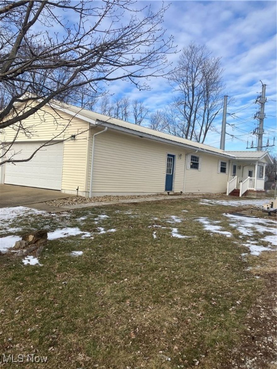 This income-producing property is conveniently located in the heart of Dresden in the Tri-Valley School District.  This custom-built ranch-style home features 2 bedrooms, one bath, a laundry room, an eat-in Kitchen, a living room, and a generous and inviting sunroom or possibly 3rd Bed. Fenced-in backyard.  The property also features 2 mobile home lots that have 2 long-term renters on them that produce $550.00 per month income. The renters pay all of their utilities. The mobile homes are not included.  Live in the home and let the rentals help pay your mortgage. The owner of this property is a relative of the listing realtors.