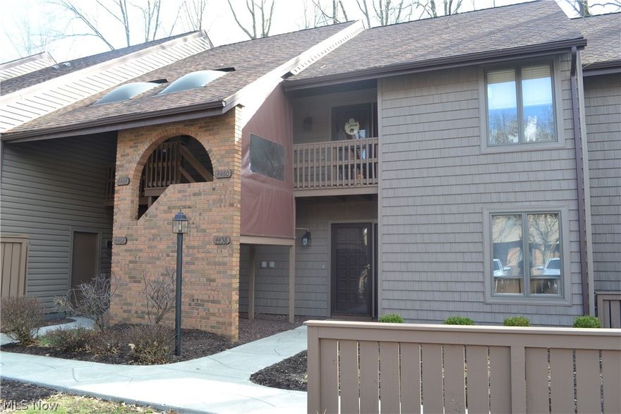 Welcome to this beautiful and updated two bedroom, two bathroom condo located on the second floor and in a quiet community. This home features a modernized kitchen with new flooring, new Quartz countertops, all newer appliances and a large living room with a wood burning fireplace! The living room leads out to the large back deck which is very secluded and has beautiful views during all seasons. Lots of updates here! 
Updates: New furnace and hot water tank (2015) All appliances (2021) New nest thermostat, living room carpet, vinyl planks in entry way (2019) New garage door and My Q smart garage door opener. new sliding door to patio with built in blinds, new front storm door (2020) New garbage disposal, countertops, sink and faucet, Samsung fridge and double oven, GE impeller washer and dryer, closet doors (2021)

Call today before it's gone!