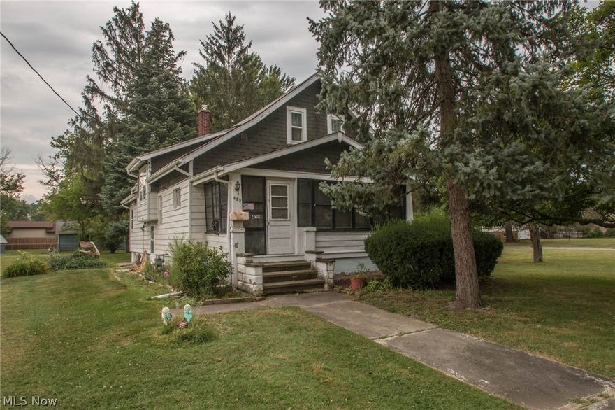 This property is As Is, value is in the .89 acre of land.