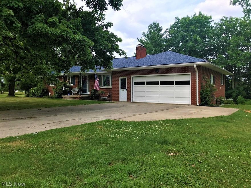 One of the finest all-brick ranches you’ll find today.  Quiet street, almost fully updated, huge basement ready for you to make your own man-cave or kids playroom; private park-like backyard with a shed and is a perfect spot for nightly fires; huge 2.5 car garage with opener – this is a must-see home; hardwood floors; huge entertaining kitchen; beautiful wood-burning fireplace; home warranty.  Close to everything.