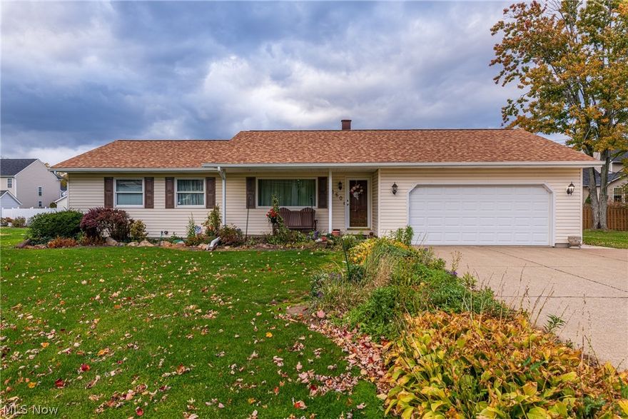 Welcome to 160 Tuckmere Drive. Situated just on the Fringe of Concord Township and close to Rt 2/Rt 44/Rt 84. Super solid home on just over 1/4 acre. Offering a 2 car attached and 1.5 car detached garage with an extra wide driveway, newer roof, siding, and windows. Home offers a neat and clean environment and this very well kept home has been in the family since it was built. Home sits on a dry concrete crawl space and offers 3 beds, 1.5 baths, porch, patio, and kitchen that has been nicely updated with granite countertops. Enjoy your visit.