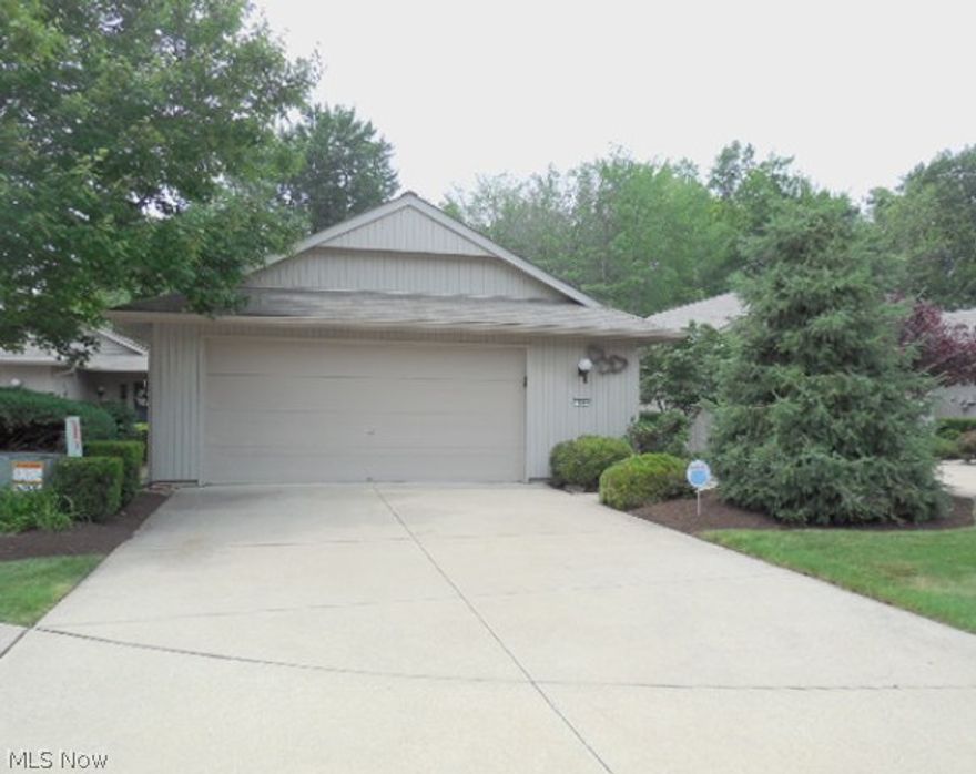 Lovely Olympia home is a must see! Spacious living room/dining room combination allows for family dinners, yet cozy dining is still possible in the sunny kitchen, featuring appliances and a skylight. Plenty of storage throughout, this home also features a year round sun room addition off the master suite creating the perfect place for a morning coffee. Outside, an additional private patio is ideal for relaxing or outside dining. The oversized garage is something to appreciate! Tucked away in beautiful Olympia, the association offers an indoor pool & fitness room. The walking path is a pleasure as well. Ideal location in Strongsville with easy access to shopping, health care and parks. All appliances stay, including washer and dryer purchased in 2012! Other upgrades include a newer roof, furnace, landscaping, flooring, custom paver patio, attic insulation and security system.