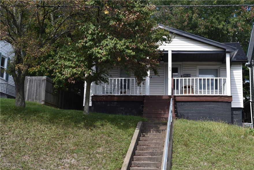 Welcome to 139 Woodrow Ave, St. Clairsville OH. This cozy one story home is located in the middle of St. Clairsville and is within walking distance to the St. Clairsville Schools. The home features 2 bedrooms and 1 full bath. Updates to the home include a newer asphalt driveway, newer metal roof, and newer concrete patios. This is a nice place to call Home. Current tenant has lease term until 6-30-25. Seller may be willing to compensate, call Laney Ross for details.