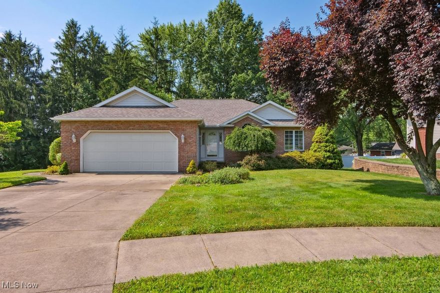 Check this one out! Beautiful 3 bedroom, 2 full bath, ranch home in the Village of Doylestown in lovely Wayne County. Kitchen is fully applianced and leads to a dining room that also adjoins living room. Sunroom off of dining room which leads to a deck at the rear of the home. Large living room with gas fireplace offers lots of room for relaxing and entertaining. Spacious primary bedroom has a large walk-in closet with lots of space! Attached 2 car garage, along with a first floor laundry room. Tons of possibilities for the full, walk-out basement- it could be finished for lots of additional living space, and it's plumbed for a third bathroom! Setting is in a cul-de-sac with minimal traffic. Roof replaced in 2023. Schedule your appointment now!