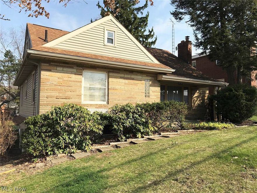 Up and Down Duplex in Plain Twp. - Main level unit features spacious kitchen, formal dining room with corner cabinet, large living room with picture window, fireplace and built-ins. Two bedrooms each with double closets, full bath, hall linen and cedar closets, access to basement with laundry hookup and garage parking space. Main level recently vacated, was rented for $650 mo. Upper apartment has separate outside entrance, coat closet, living room, kitchen, full bath, and two bedrooms, rents $450 mo., same tenant over 2 years.  Forced air gas heat, public water and sewer, separate electric.  75'x221' lot, nice backyard. Vinyl and stone exterior with covered front porch, enclosed rear porch and side entrance for upstairs tenant. Shingle roof approximately 10-12 years, mostly vinyl replacement windows.