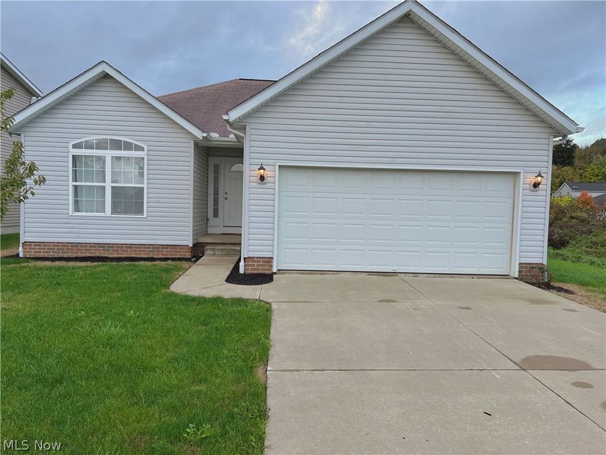 Welcome home to this spacious ranch with a wide-open concept! Built in 2008, this two-bed, two-bath has been very well-maintained and has several updates including new vinyl flooring, a new backyard fence, newer air conditioning system and new countertops. This home is completely move-in ready as all appliances stay, including washer and dryer!
Relax in the 5' soaking tub in the master bathroom or entertain in the private, fenced-in back yard.
The basement is very clean and in perfect condition to be finished however you'd like!