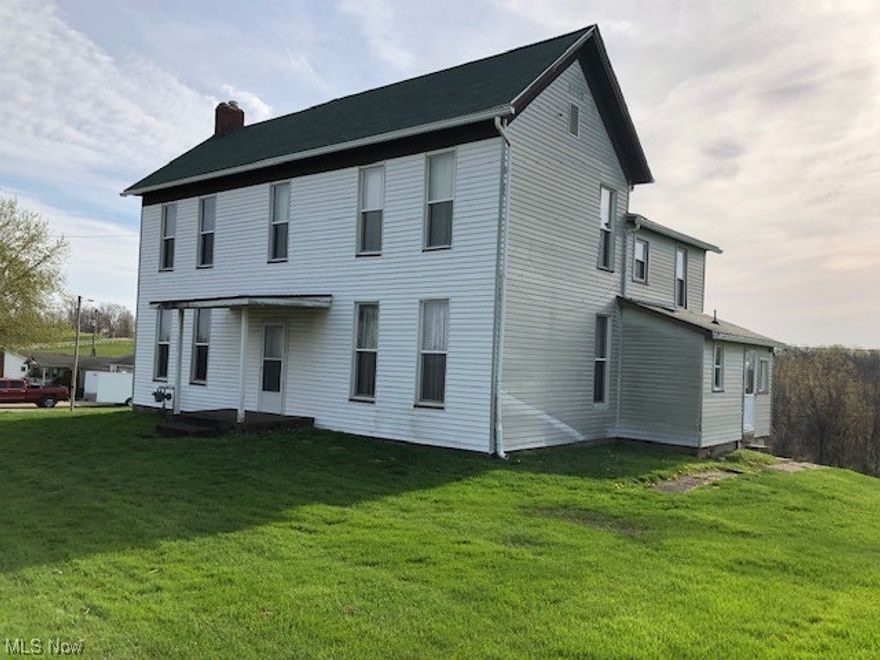 A true colonial home built in 1883 sits along St Rt 9 with excellent road frontage. This beautiful  property is located approx. 1/2 mile South of Centerville for the new homeowner to enjoy. The home has 2352 sq.ft. of living space with eight total rooms to be upgraded or kept in colonial style. All windows have upgraded along with a newer roof . The property will be sold with approximately 2 acres as about .2 of an acre will be surveyed off before closing. The home and property has a lot of possibilities. No mineral rights transfer.