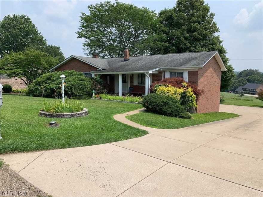 LOOK NO FURTHER! This 3 bedroom brick ranch home comes with 1500+ square feet of living space. On the main floor you will find a beautiful vaulted ceilings in the dining room and a spacious living room. Downstairs you will find a full finished walk out basement that leads to the private back patio. You can beat the heat on the patio underneath the large shade tree. This home is within minutes of the local area schools and the State Route 22 ,Route 7 interchange.