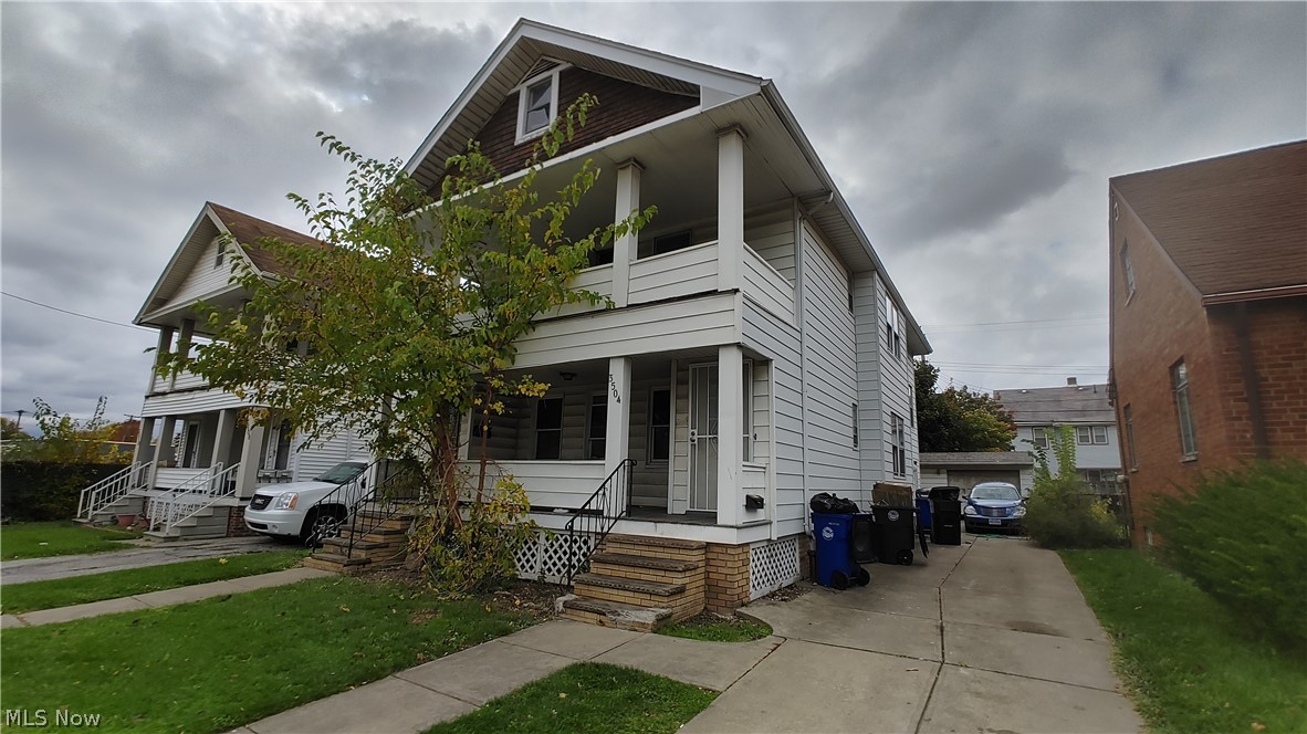 Fully-occupied duplex with professional management in place, generating $1375/mo! That's over 14% ROI (cash-on-cash) at list price. Don't delay, this one won't last long. Great location with high visibility on W. 117th St, close to shopping, schools, highway access, & minutes to downtown CLE. Aluminum siding for worry-free maintenance. Features include: hardwood floors, ceiling fans, separate porches, upgraded electrical, modern furnaces, separately-metered gas & electric, basement laundry, glass block windows, huge living rooms with fireplaces, updated kitchen &. baths, newer hot water tanks.
