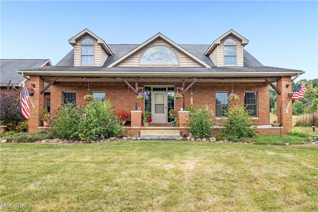 Welcome to 1100 E Bayton St., country living at its finest! Walking up to the front door you're greeted by a wonderful 45'x8' covered front porch to sit and enjoy the abundant wildlife that resides around the property. Through the front door there is an exercise / secondary living room on your left and office / bonus room, or possible 4th bedroom on the right. You'll notice maple and walnut hardwood floors spread throughout. A large master bedroom with his and hers walk in closets are also on the right with master bath that leads to a jacuzzi tub to soak in after a hard days work. Walk to a vaulted-ceiling, open floor plan living room, that is a sanctuary of spaciousness and light, with a magnificent custom-crafted rock functional wood fireplace that creates an immediate sense of grandeur. The kitchen features custom Hickory cabinets, with a large central island which becomes the undisputed heart of the room, serving as a hub for both cooking and social gatherings. Walk upstairs to find two large additional bedrooms with a full bath between them. There is also a half bath and 1st floor laundry noted on this main level. A large unfinished basement is a blank canvas for whatever you want to do, there has been a custom-built concrete block, safe/ gun room with steel door added to this basement area. Lastly you'll find a walk-out that leads to the enclosed garage. To escape the daily grind, walk out the rear sliding patio door to a 27'x32' concreted personal country oasis. This thoughtfully designed retreat transforms your outdoor area into a functional and beautiful extension of your home, perfect for relaxation and entertainment. The substantial back yard, surrounded by nature, creates a tranquil and serene escape. A large detached, blocked concrete 40'x26' garage with lean-to completes this wonderful property. Don't wait as properties like this don't come around very often!! Sellers are retaining the mineral rights to this property.