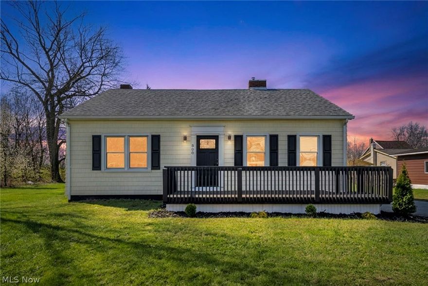 Completely Remodeled Cape Cod on Oversized Lot in Prime Akron Location!



Fantastic 3-bedroom Cape Cod situated on a generous .32-acre lot, beautifully updated inside and out! This move-in-ready home features a stunning eat-in kitchen with newer maple cabinetry, brand-new quartz countertops, a stylish backsplash, and stainless steel appliances.



Enjoy the spacious family room with a cozy fireplace and durable LVT flooring that flows throughout most of the first floor. Two bedrooms are conveniently located on the main level, while the second floor offers a large private owner’s suite with fresh carpeting.



The full basement includes a huge finished recreation room with a second fireplace—perfect for entertaining, a home gym, or additional living space.



Recent updates include fresh paint throughout, new light fixtures, updated door hardware, and extensive exterior improvements including fresh paint, new mulch, a painted front deck, and new vinyl siding on the front of the home. The roof has been replaced within the last 10 years.



Ideally located near restaurants, Howe Road shopping, and just minutes from Route 8 and Cuyahoga Falls—this home offers both convenience and comfort.



Don’t miss this incredible opportunity!