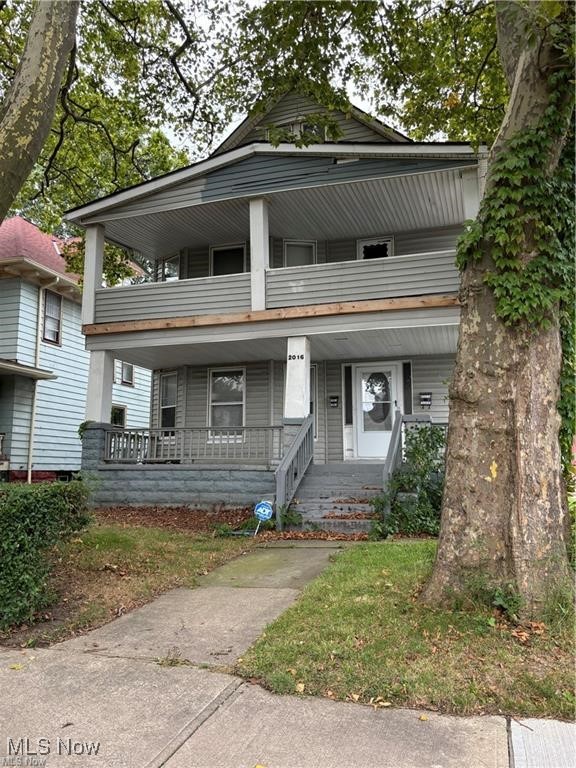 Come check out this 2 bedroom beauty! This rental unit is located on the Lower level of a duplex and has over 1100 square feet of living space! The kitchen has been totally renovated, with new gray cabinets, new countertops and luxury vinyl flooring & a stainless steel stove & refrigerator! The entire space has been freshly painted throughout and features new flooring. The spacious living room has a cozy decorative fireplace. Enjoy the wonderful covered front porch and the convenience of the 1 car garage space located on a corner lot. This unit has easy access to 1-90 and the Detroit Shoreway. Section 8 accepted. Call for your private showing today!