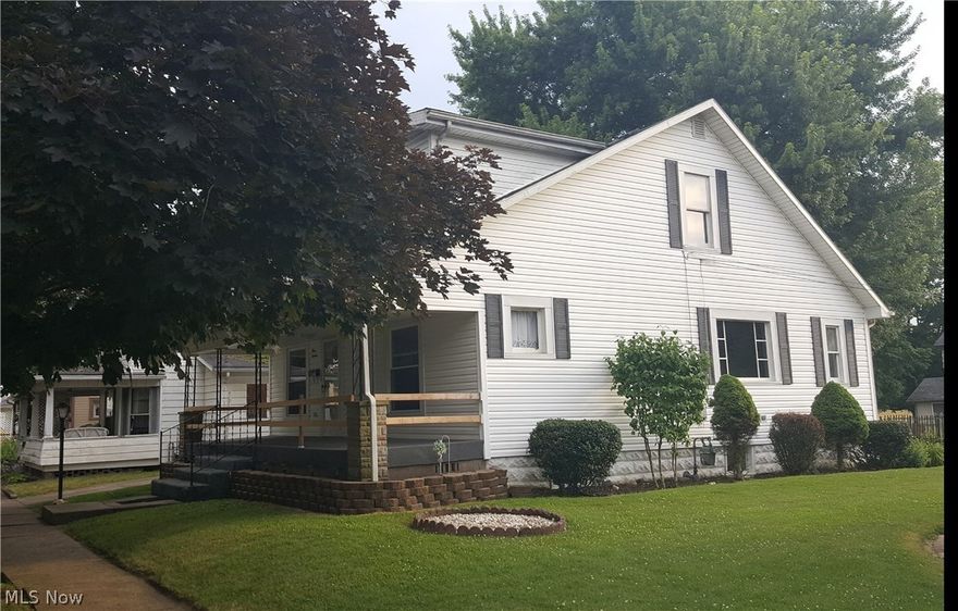 Make time to see this incredibly priced 3/4 bedroom, 1 bath home with a partially finished basement in a welcoming neighborhood. This home boasts a clean and tidy appearance, with well kept landscaping and a large backyard. This home is set up with the layout of a large eat-in kitchen, first floor bathroom, first floor master bedroom and first floor laundry, . Recent updates include carpet, ceramic flooring, and 200 amp service. The roof was new in 2010. Motivated seller looking for the new owners. Positioned closed to the schools. This property is price right and worth the private showing!