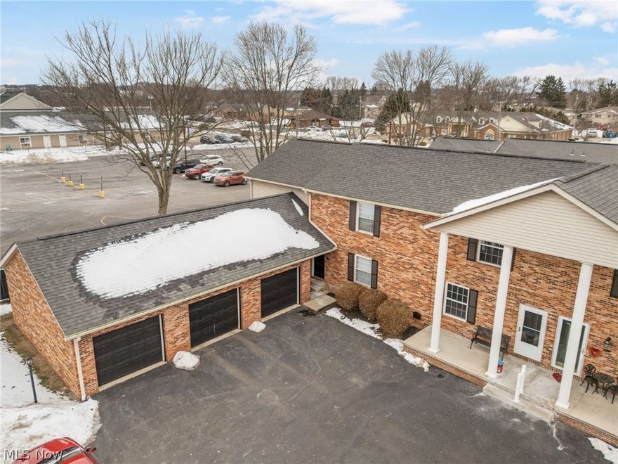 This condo is crisp, clean, and move-in ready! Conveniently located in North Canton School District with nearby shopping and parks. 
2 spacious bedrooms with ample closet space, 1.5 bath end unit with convenient over-sized garage. New LVP flooring in living room, dining room and kitchen. Fresh paint, stainless appliances. Private patio off of the kitchen dining area.... great for entertaining and relaxation. Clean and bright basement with washer, dryer and utility sink. New furnace 2025.
Don't miss this opportunity to own in Maple Creek Condominium community!