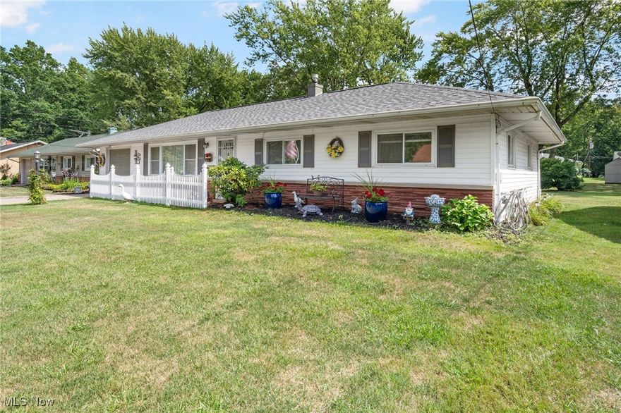 Welcome to your slice of heaven!! This stunning 3 bedroom / 2 Full Bath Home features a very functional layout and ample space! As you enter, you will have a spacious living room that wraps around to a gourmet kitchen with all newer appliances. The dining room sits right off of the kitchen with a very large storage closet, access to garage and a very large 4-seasons room! Down the hall, you will find 3 generous sized bedrooms and a bathroom. The primary bedroom has its own full bath making it the grand primary suite! If that is not enough space, out back you have a large deck which leads to the flat backyard and a shed! This property has had some updates such as new roof, new appliances, brand new hardwood floors, fresh paint, and much more!! Schedule a showing today!