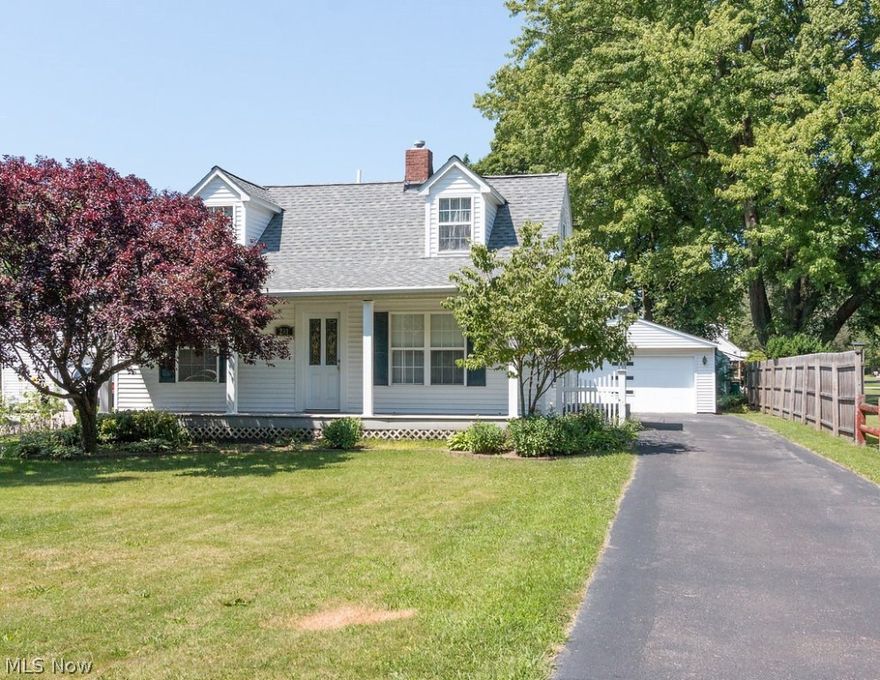 Step into this remarkably well kept updated home for sale with 2 car garage and park-like yard.  Upon entering you are greeted with natural wall colors and flooring and white woodwork.  The living room is cozy for entertaining and looks beyond to the formal dining room. The kitchen features clean wood cabinetry, plenty of counter space, stainless sink, appliances, fresh flooring, and pantry.  First floor master bedroom with double closets and plenty room for larger furniture groupings as well as a full bathroom around the corner.  Upstairs you will find 2 additional guest bedrooms and a full bathroom.  Lower lever is clean and bright with glass block windows and plenty of room for storage.  All located convenient to shopping, restaurants, and travel.  Welcome home!