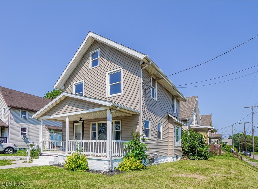 Why keep renting when you can own this fully remodeled Canton colonial? The work’s already been done with a new roof, siding, baseboard heat, hot water tank, flooring, paint, and more. The covered front porch leads into an open main level where the living room flows into the eat-in kitchen, featuring an island sink, new cabinets, and fresh countertops. Just off the kitchen is a half bath and access to a small covered deck, great for a grill or bringing in groceries with ease. Upstairs, you’ll find three bedrooms and a brand new full bath with a tub and shower combo. The finished third floor adds a flexible bonus room that could be used as an office, playroom, or extra storage. Laundry and additional storage space are in the full basement. Located in Canton’s Whittier Park neighborhood, with quick access to highways, public transportation, and downtown. Come see it for yourself!