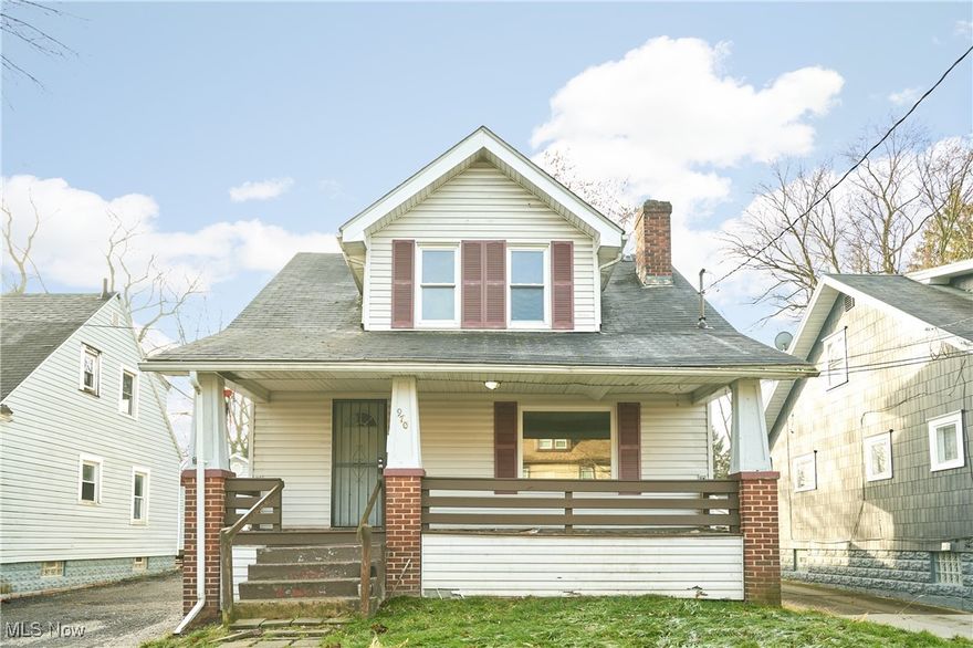 Looking to expand your real estate portfolio? This charming single-family bungalow at 970 Hunt, Akron, OH 44306 is the perfect investment opportunity. Formerly a rental property with a cash tenant paying $1300/month. Built in 1927, this 3-bedroom, 1-bath residence offers 1,176 square feet of living space. It features a spacious living room and dining room, along with a large kitchen. The exterior features a inviting front porch and a backyard deck. Located in the Akron City School District, this property is situated on a city lot with a public sewer and water supply. The seller has other properties for sale and would be open to a package deal for a serious investor. Don't miss out on this value add property!