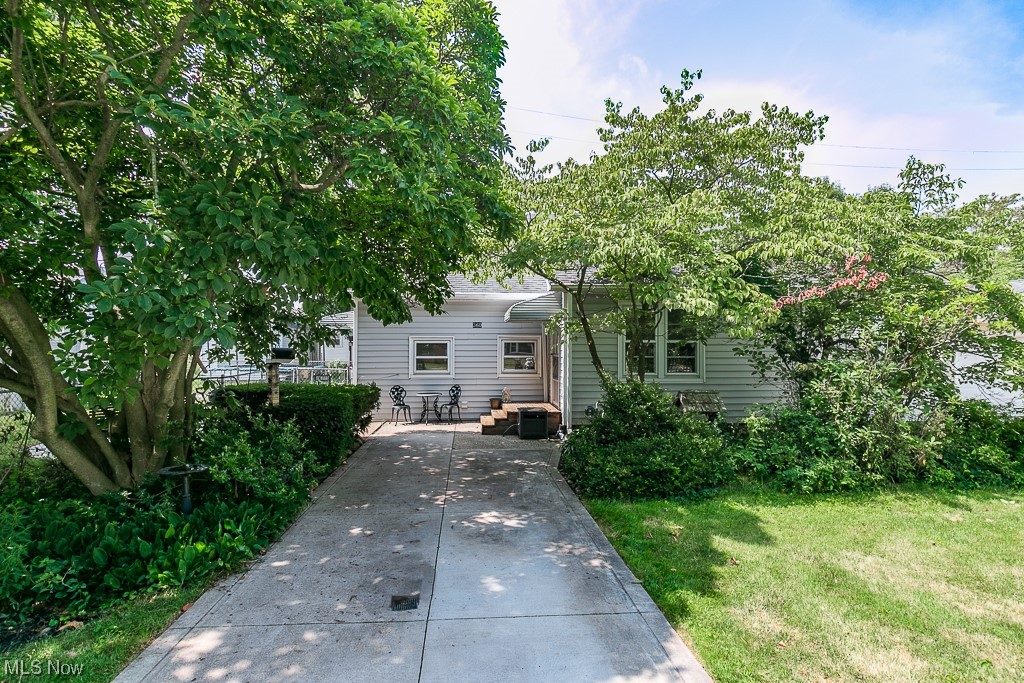 Welcome to this adorable home in the heart of Willowick! This 2 bedroom ranch is perfect layout with most of the living all on one floor! Kitchen has space for a table and all appliances remain. Located on a double lot and set way back from the road - a private oasis awaits. The fenced in portion of the yard offers beautiful landscaping, small cement patio and a raised garden bed along with Sheds for extra storage. The set back from the road gives plenty of space to enjoy the yard with a little extra privacy. Move in and make this home your own!