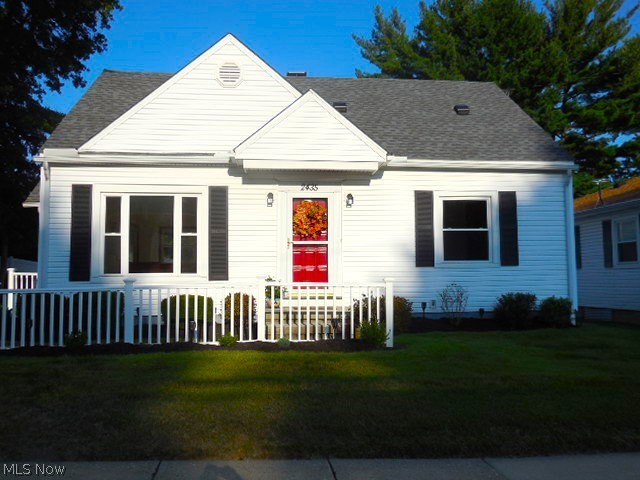 A home for making memories! You will always be glad that you entered into this invitingly priced 3-bedroom home that has been well maintained with several updates. The interior of the home has a fresh coat of paint. Enjoy the hardwood floors in the living room and bedrooms. (Bedroom #2 on the first floor has hardwood under the present flooring) This bedroom was a first-floor laundry at one time. UPDATES - Siding, windows, shutters, gutters and down spouts replaced in 2009. Roof 2020. Driveway is under 10 years old. Water proofing completed in 2015. Furnace 2012, Hot water tank 2019. Refinished kitchen countertops and back splash 8/2022. Bathroom flooring, toilet, reglazing of the bathtub 8/2022. Replaced lighting fixtures, switches, GFIs, and all outlets 8/2022. updated electric panel box, Dehumidifier is not included in the sale of the home. Appliances are a gift to the buyer; however, they are not guaranteed. Close to oak park! Please put this on your 'A" list of homes to preview. H