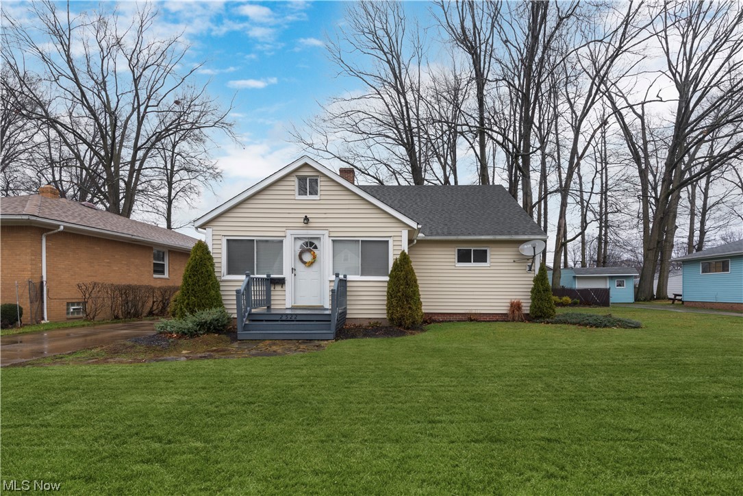 Welcome to your charming 4-bedroom Cape Cod in Parma! This delightful home has tons of curb appeal and space, featuring a large detached two-car garage. With two bedrooms, including the master, on the main floor and two on the second level, this layout provides flexibility and convenience. The first floor of this home is extremely spacious boasting a very cozy living room for entertaining and a large up to date kitchen that is rare to find in many Parma homes. The large basement adds to the versatility of your living space. This is a unique home in that its one and a half parcels providing an expansive side and backyard complete with trees as well as being fully fenced in for added privacy. Meticulously updated and maintained this home is located in a lovely neighborhood in Parma, you'll enjoy the convenience of nearby amenities, schools, and parks. This property seamlessly combines functionality, style, and space, making it the perfect place to call home. Don't miss out on this rare gem! Schedule a showing today and discover the beauty and comfort that awaits you!