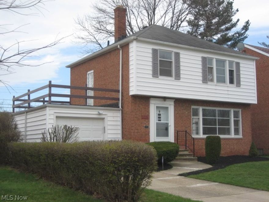 Prime location!  This charming colonial is within walking distance from the new Warrensville Rd Shopping Center, as well as Cedar Center. This home has been completely renovated with a beautifully spacious kitchen, including brand new appliances.  The home also displays new floors and new windows. It features a large addition near the kitchen, which can be used for a multitude of purposes, as well as an inviting formal dining room.  The finished basement provides additional space, as well as a recreation room.  A private deck is located off of the kitchen, along with a desirable second story balcony. The back yard is completely fenced in.