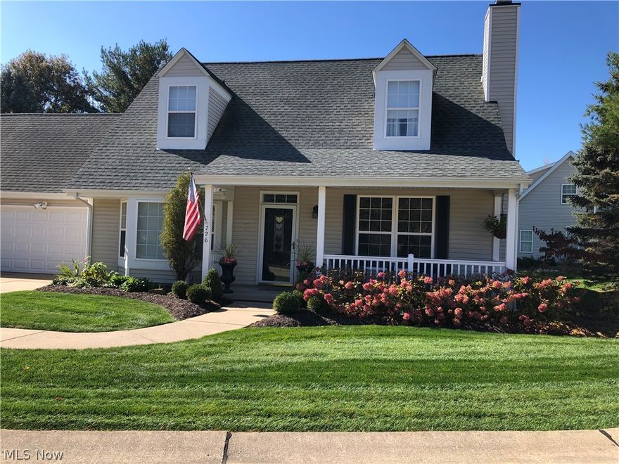 Stonecreek Cluster Home in Copley Township. 2 Bedrooms plus a spacious loft. 2.5 baths. First floor bedroom offers en suite bath. Completely Updated! 
Updates include: Heating and Cooling, Water Heater, All Flooring, Cabinets and Granite in Kitchen and Baths, All Plumbing Fixtures, Refrigerator, Gas Range, Dishwasher, Disposal, Microwave, All Lighting and Ceiling Fans, Pella Patio Door w/blinds, Plantation Blinds and Window Treatments, Garage Door with opener and keypad, Garage Storage System with work surface, New Landscaping.
Enjoy the charming front porch and private rear patio. Convenient to shopping and restaurants, I-77 and Rt18. Schedule your showing today!
Agent owned.