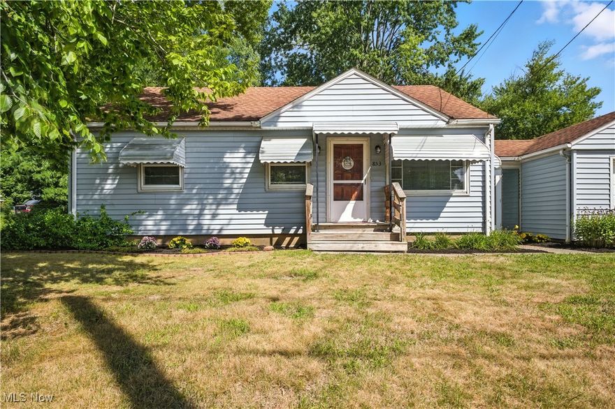 Step inside this inviting ranch home, featuring 3 comfortable bedrooms and 1 full bath, blending cozy charm and modern upgrades. The spacious kitchen is great for entertaining. Downstairs, a dry spacious basement offers endless possibilities - finish it into a bonus living space, home gym or simply enjoy the ample storage. Outside, the fenced in backyard ensures a safe and private retreat - ideal for pets, playtime or summer BBQ. Schedule your showing today!