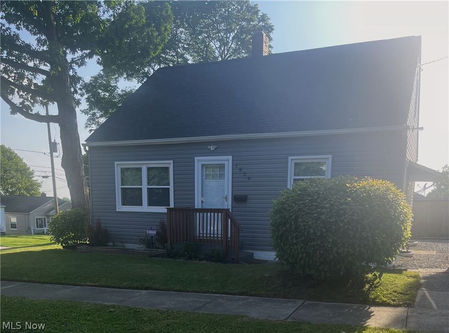 Welcome to this completely updated Kenmore home. This home was brought back to its full potential in 2022 inside and out. Updates include new roof, vinyl siding, windows, A/C, complete remodel of kitchen and bath, glass block windows, interior and exterior lighting and ceiling fans, outside electrical service, all entry and storm doors, dishwasher (and it has never been used), all flooring, shed, and the upstairs turned from a walk-up attic to completely finished living space. Large stone driveway provides plenty of room for parking and shed is large enough to accommodate yard tools, bicycles, etc. Basement is super clean and dry. 2 bedrooms but new upstairs living space can easily be used as a very large 3rd bedroom. For buyer's convenience, the interior of home was just freshly painted so there is nothing left to do but move into this beauty.