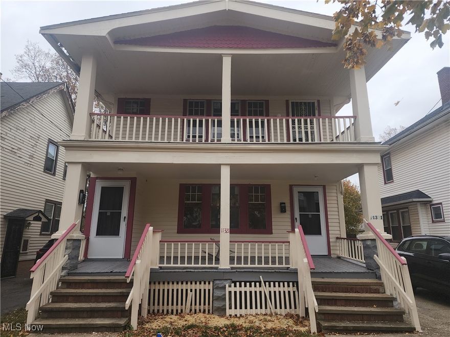 Welcome to a move in ready first floor duplex unit featuring 2 bedrooms, 1 bathroom, kitchen appliances and garage parking. Tenant pays gas & electric, landlord pays water, sewer & trash. Conveniently located off of E 116 between Buckeye and Kinsman, don't wait, schedule your showing today!