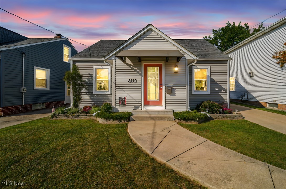 This amazingly well-maintained cape cod in an ideal location in Brooklyn is priced to sell. Great curb appeal. Fenced in yard, plus a section in back that allows you to sit in the calmness by the creek, with wildlife and the sounds of nature. You would never guess you were in the city! Come and enjoy all this great home has to offer. And to make it even more enticing, all the work is done for you. No need to do anything but bring your furniture and move right in. Newer roof, vinyl siding, kitchen cabinets, granite counters, HVAC systems, tankless water heater, plumbing, breaker box and flooring. The kitchen had a total remodel a few years ago and is modern with an area to dine in. The first floor laundry is located on the main level off the kitchen and includes a washer/dryer and utility sink. The living room is quaint and comfortable, leading to the main floor updated full bath and 2 bedrooms. Make note of the architectural ceilings that are part of it's charm. Up the stairs you will find one large room that can be an additional bedroom, game room, craft room, whatever you desire. And it has windows that overlook the spacious .25 acre yard. All buyer's must be pre-approved and verified prior to any showing confirmations. Grab your favorite agent and make that appointment soon. This is the home to buy! Make it yours today!