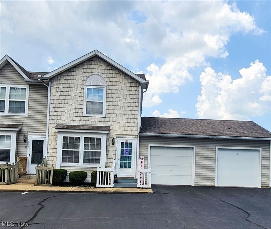 Welcome to your dream condo in Cortland! This stunning end unit offer 2-bedrooms, 2-bathrooms, 1-car garage, a partially finished basement and a privacy-fenced yard in a charming neighborhood. As you step inside, you'll immediately appreciate the warm and inviting atmosphere of this well-maintained home with new carpet and paint throughout March 2022. The open floor plan seamlessly connects the living, dining, and kitchen areas, creating an ideal space for both entertaining and everyday living. Upstairs hosts two generously sized bedrooms with large closets and a full bathroom. Downstairs, the partially finished basement adds versatility and extra living space. Use it as a media room, a home gym, or a recreation area, your options are endless. Additionally, this level houses a separate laundry area, ensuring convenience and functionality. Stepping outside, you'll discover the new vinyl privacy fence installed November 2022 surrounding the yard offering a double patio with secure and tranquil space, perfect for outdoor activities or simply relaxing with a good book. A new AC/furnace in September 2022, complete with a 9-year warranty, ensures efficient heating and cooling year-round, providing you with peace of mind and long-term comfort. The kitchen appliances were purchased brand-new March 2022 and convey with the property. This year, a delightful front porch will be added. Don't miss the opportunity to make this incredible, low-maintenance condo your own.