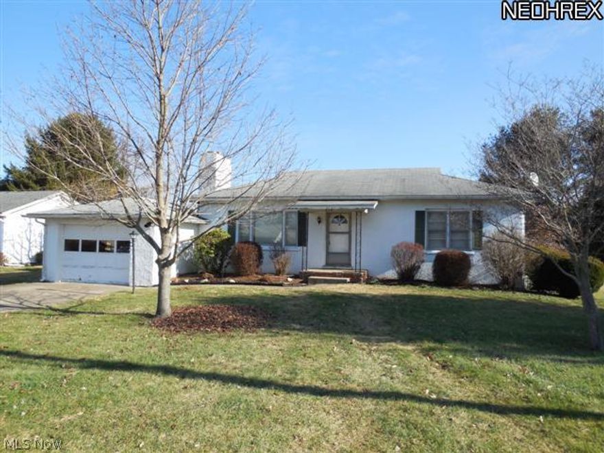 Great Location! Nice Floor Plan. Level Lot. Hardwood floors & fireplace in living room. New Heating system and Hot Water Tank. Selling as-is. Full basement that could easily be finished for more living space.