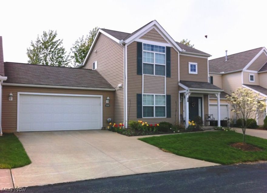 Welcome to this Lovely Three Bedroom Home with a Beautiful Water View in Coventry Schools!  This very Tastefully Decorated Home offers a Two Story Family Room Complete with Stone Fireplace.  The Fully Applianced Kitchen with upgraded Fixtures and Pantry,  Opens to the Dining Area which overlooks the Stamped Concrete Patio added in 2008.  Large Garage has a service Door and a Pull Down for extra Storage.  The Master Bedroom has a Vaulted Ceiling and 2 closets including a Walk In Closet.  The third Bedroom on the first floor is currently being used as additional living area but could easily be converted to a bedroom.  Make sure to check all the additional storage available when viewing this home.  Call today for your private showing!