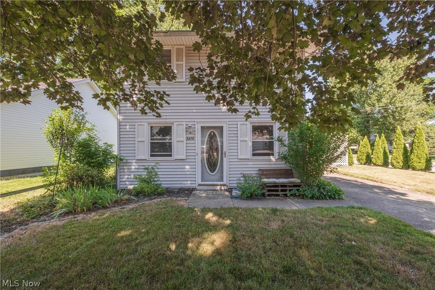 This charming 3-bedroom, 1-bathroom colonial is designed for low maintenance and offers ample indoor and outdoor space. 
The inviting living room is the heart of the home, featuring a visually appealing wood-burning stove that promises warmth and coziness during the cold Ohio winters. The kitchen and dining area provide the perfect setting for family meals and entertaining guests. For added convenience, the second-floor laundry makes daily chores a breeze.
Outdoor enthusiasts will appreciate the expansive yard, perfect for gardening, play, or relaxation. The two-car garage, complemented by an L-shaped pull-through driveway, ensures plenty of parking for friends and family, making gatherings convenient and stress-free.
Nestled in a quiet, friendly neighborhood, this home offers the tranquility of suburban living while just a short drive from local shopping centers, providing the perfect balance of convenience and peace.
Don't miss out on this wonderful opportunity to make this house your home. Contact your Realtor for a private showing today.