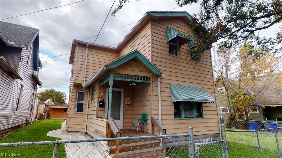 Welcome to one of Cleveland's up and coming areas. With just minutes from Ohio City and Tremont, this multi family home has been maintained throughout the years. The downstairs unit is currently tenant occupied with 3 bedrooms and 1 full bath. The upstairs unit features neutral paint throughout, newer flooring, all new interior doors and light fixtures. The master bedroom has double doors that opens up to your 15x14 living room. There are 2 more additional rooms that can be used as a bedroom or office space. Full bath has been tastefully updated. Enjoy your large kitchen with white cabinetry and conveniently placed laundry room. Close to hospitals, freeways, shopping and restaurants. Schedule your showing today!