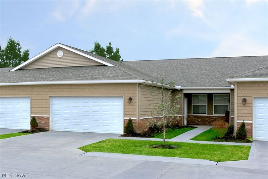 Introducing the brand new Shoreline Village Apartments located in beautiful Vermilion where luxury meets lakeside living at its finest. Shoreline Village ranch style apartments feature open concept floor plans, stainless  steel appliances, granite counter tops, ensuite master, dining room, family room, 2bd/2bath, private patio, washer/dryer oversized 2 car attached garage and much more. Amenities include: clubhouse, fitness room, tennis courts, swimming pool, pet friendly. If interested in living a maintenance free living in a beautiful community call today!