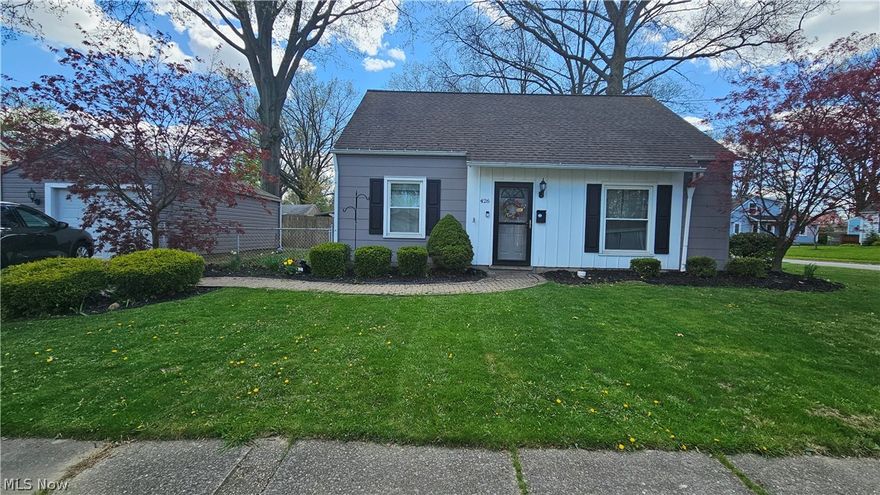 Welcome home to this lovely, well cared for Cape Cod in the heart of Cuyahoga Falls. Corner lot features ample yard space all around, new Privacy fence recently added around garage and back yard, new added driveway space near garage.  Freshly painted, fully remodeled bathroom 2022, brand new walk in pantry off the kitchen, Huge First floor master bedroom (24x10) with 13' closet 2020, hot water heater 2019. Close to schools, shopping, and freeways. Don't miss out on your opportunity to make this your home! Call for your private showing.