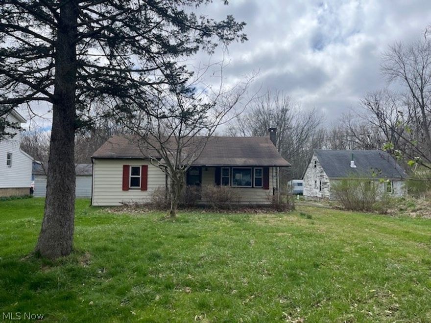 Attention investors looking for an opportunity to own in Painesville. Home could use some elbow grease but the potential is there! Home sits on a large lot with huge backyard. One story ranch is ready for some updating. Decent sized living room with hard wood floors. A large eat-in kitchen with pine cabinetry. All 3 bedrooms feature hard wood flooring. Bathroom was updated at one time. Bring your ideas and turn this home back into a showplace.