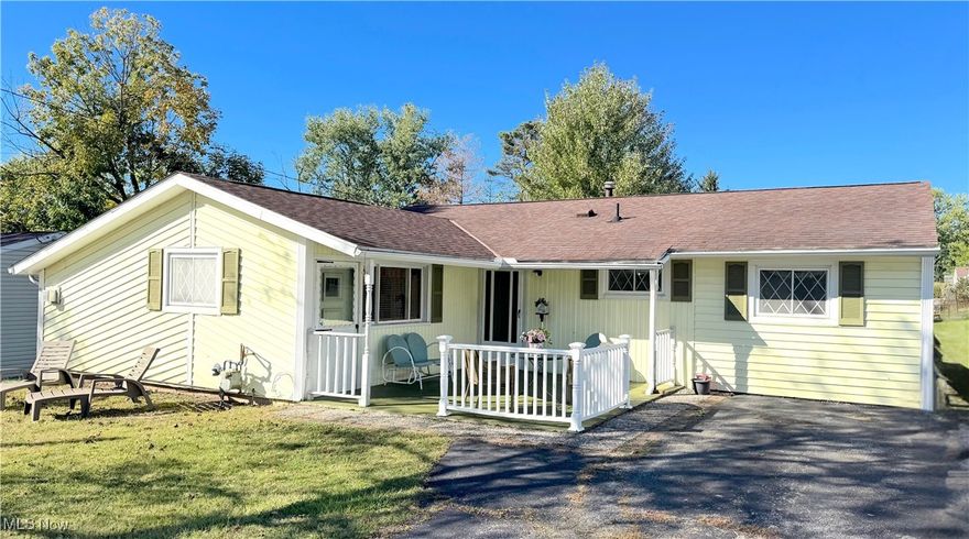 This charming 3-Bedroom ranch with modern comforts offers a spacious living area that flows seamlessly into the kitchen and dining space, highlighted by bar-top seating—perfect for casual meals or entertaining.
The home features three comfortable bedrooms, a full bath, and a convenient half bath, ensuring space and functionality for everyday living. Everything you need is thoughtfully located on a single level—ideal for accessibility and easy living.
Outside, enjoy a spacious yard with room for gardening, play, or simply soaking up the outdoors. 
Whether you’re looking for your first home, downsizing, or seeking the simplicity of a ranch layout on a dead end street, this property offers timeless appeal and everyday convenience.