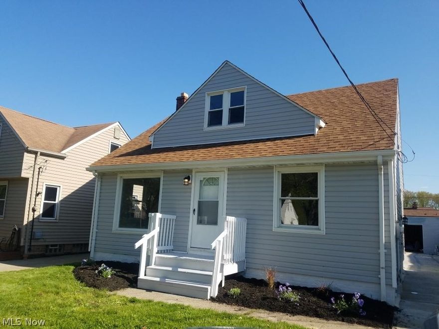 Will be violation free - newly remodeled - kitchen with new cabinets ,countertop, flooring - living area has newer flooring.  lower bedrooms newer carpet, upper bedroom newer flooring.  - bath totally remodeled - lower level has glass block, workshop area, full bath, living space with carpet  - home has been waterproofed, newer windows, roof, furnace, hot water tank. 1 car garage.  show and make offer