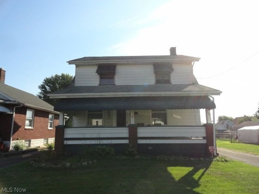 Well cared for home, darling kitchen, hardwood floors, updates throughout, new front door, kitchen and bedrooms have new flooring,  Newer plumbing hot water tank, detached garage is ready for engine repair.