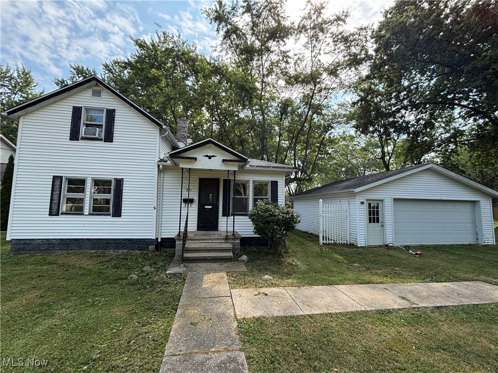 Handyman Special with Great Potential at 822 32nd Street NW, Massillon!
Opportunity awaits at this 2-bedroom, 1-bath home in a great Massillon location! This property is the perfect canvas for a handy homeowner or a savvy investor looking to add value and create a beautiful living space. Inside, you'll find a functional layout with a large kitchen that opens into a good-sized family room. The first floor offers the convenience of a first-floor bedroom, with easy access to both the full bath and the laundry area. The second bedroom, located upstairs, provides a unique and spacious area with tons of extra storage. The home sits on a generous 0.65-acre lot, giving you a sense of privacy. The property also features a large, detached two-car garage with a concrete floor, perfect for a workshop, extra storage, or parking. With a little vision and some work, this home can be transformed into a gem. Don't miss out on this fantastic opportunity to invest in a great location. Schedule your showing today!