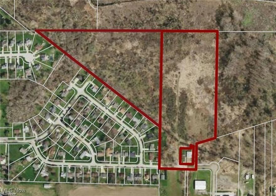 Property is zoned R3. There are 2 parcels. Parcel-4607112 has 12.3 acres and Parcel- 4607340 has 13.34 acres
