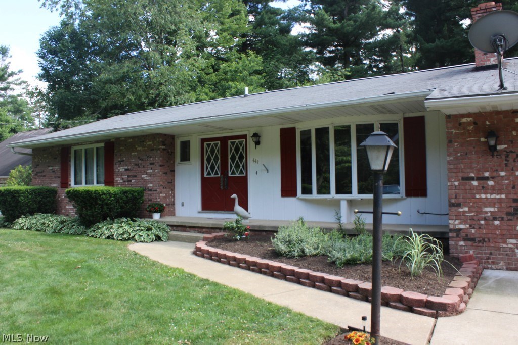 Many wonderful features offered with this 3 bedroom, 2 bath ranch with 1820SF incl lower level family room* Situated on a picturesque 1/2 acre private lot* Foyer entry w/ceramic floor & double front door* Living room w/bay window & one of two outstanding designed brick wood burning fireplaces* Kitchen w/range, refrigerator, dishwasher, fan & new ceramic floor* Dining room w/slider to deck* Master bedroom w/private access to 11x9 main bath w/double vanity, dressing table & new ceramic floor* Lower level family/rec room w/brick wood burning fireplace, wet bar, wainscoting, fan, office & full bath w/ceramic floor, oversized shower & walk in closet* Generous attached heated 2 car garage* Wrap around deck overlooking private back yard* Storage building* Other features incl 6 panel wood doors* Attic fan in addition to central air* Truly a must see!
