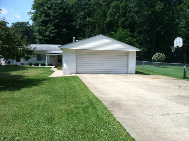 Well maintained bungalow. New carpeting and vinyl flooring. Newer windows, roof, furnace and hot water tank. Large detached garage. Finished and enclosed patio for entertaining. On the second floor of this bungalow there is one bedroom that measures 13 x 17 and is also carpeted.